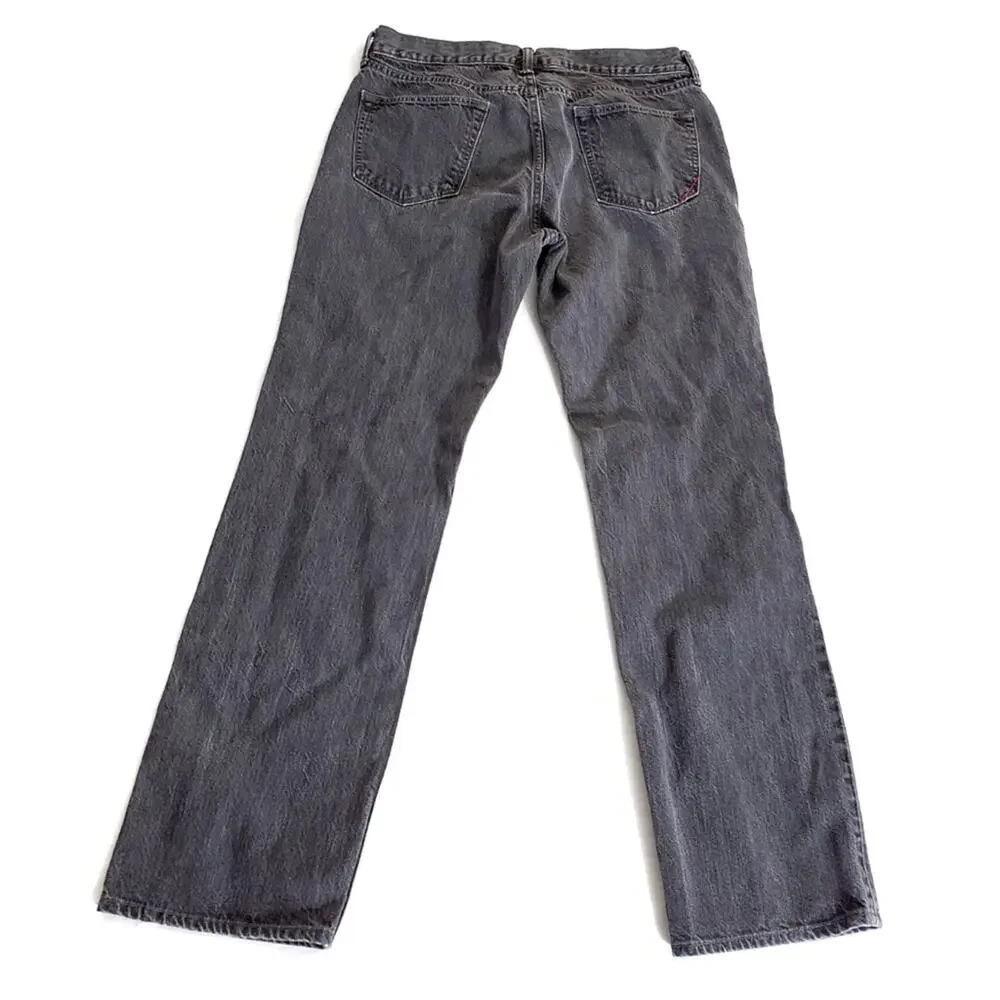 Banana Republic | Straight Leg Dark Gray Fade Wash Jeans